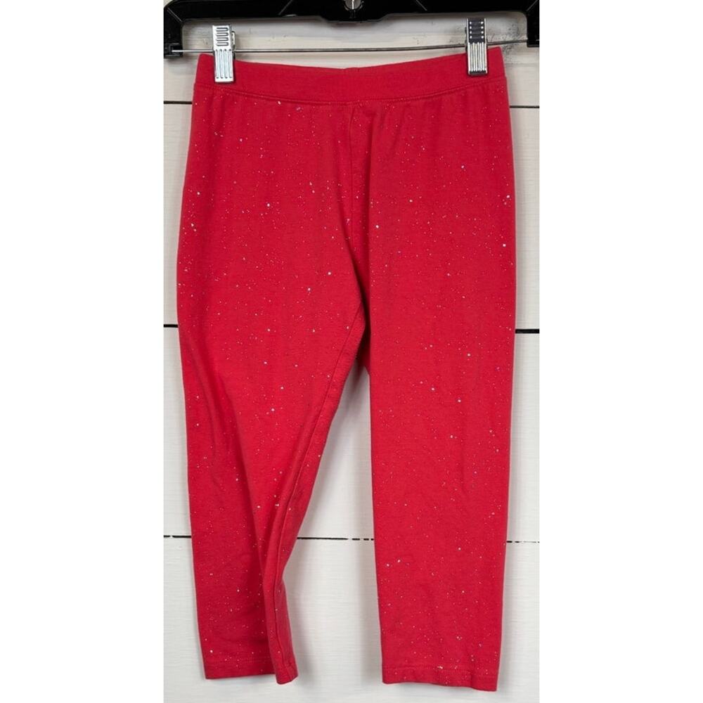 Cat & Jack Pink Capri Leggings Girl's Large 10/12